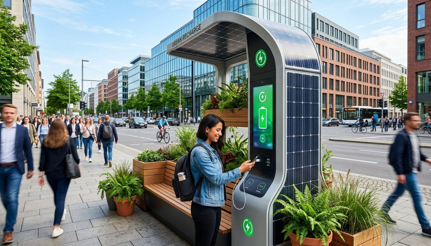 Are Urban Recharge Kiosks The Answer To Greener Cities?